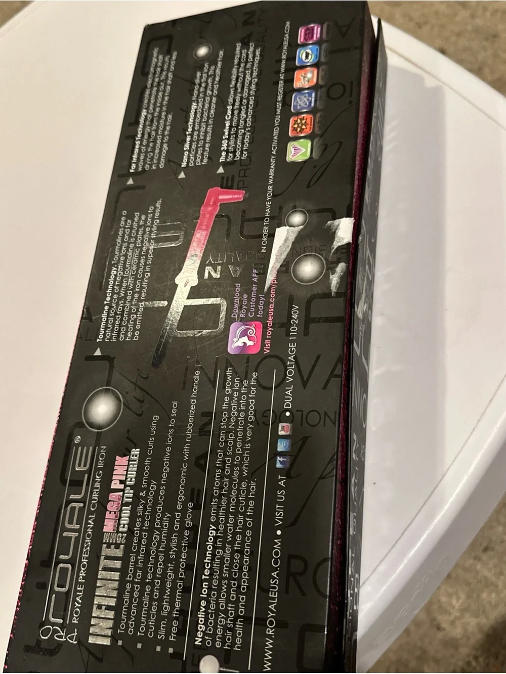 Pro Royale Professional Curling Wand 25MM